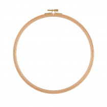 Пяльцы Gamma Premium FEH d 250 мм бук круглые 