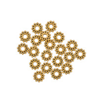 " Zlatka" Рондель MRR- 07 9 мм 20 шт 02 под золото