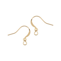 " Zlatka" Швензы FMK- H04 13. 5 х 15 мм 2 шт 02 под золото