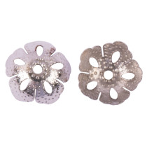 " Zlatka" Розетка для бус DC- 007/ 5 15 мм ± 2 мм 5 шт №02 под никель