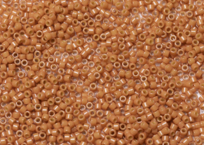 Бисер Япония MIYUKI Delica цилиндрический 11/0 5 г DB2107 кедр непрозрачный прочное покрытие