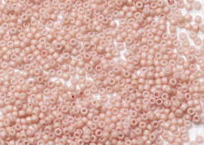 Бисер Япония круглый 15/0 10 г 0764 креветка матовый, непрозрачный пастель